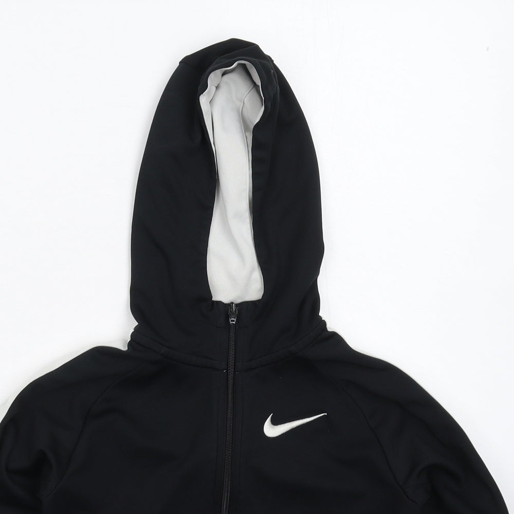 Nike Boys Black   Jacket  Size 7 Years