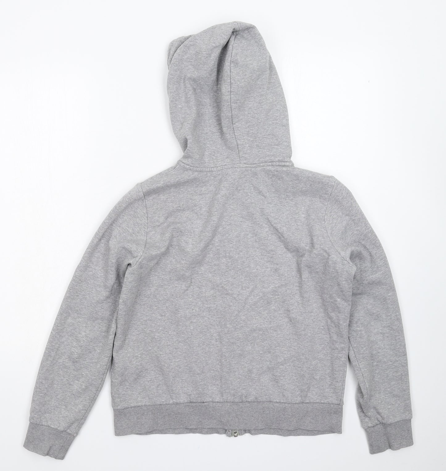 Divided Womens Grey   Full Zip Hoodie Size M