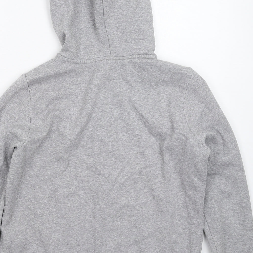Divided Womens Grey   Full Zip Hoodie Size M
