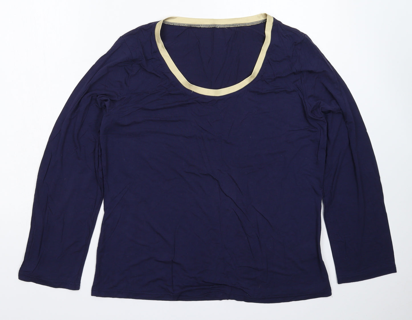 Latuza Womens Blue   Basic T-Shirt Size L