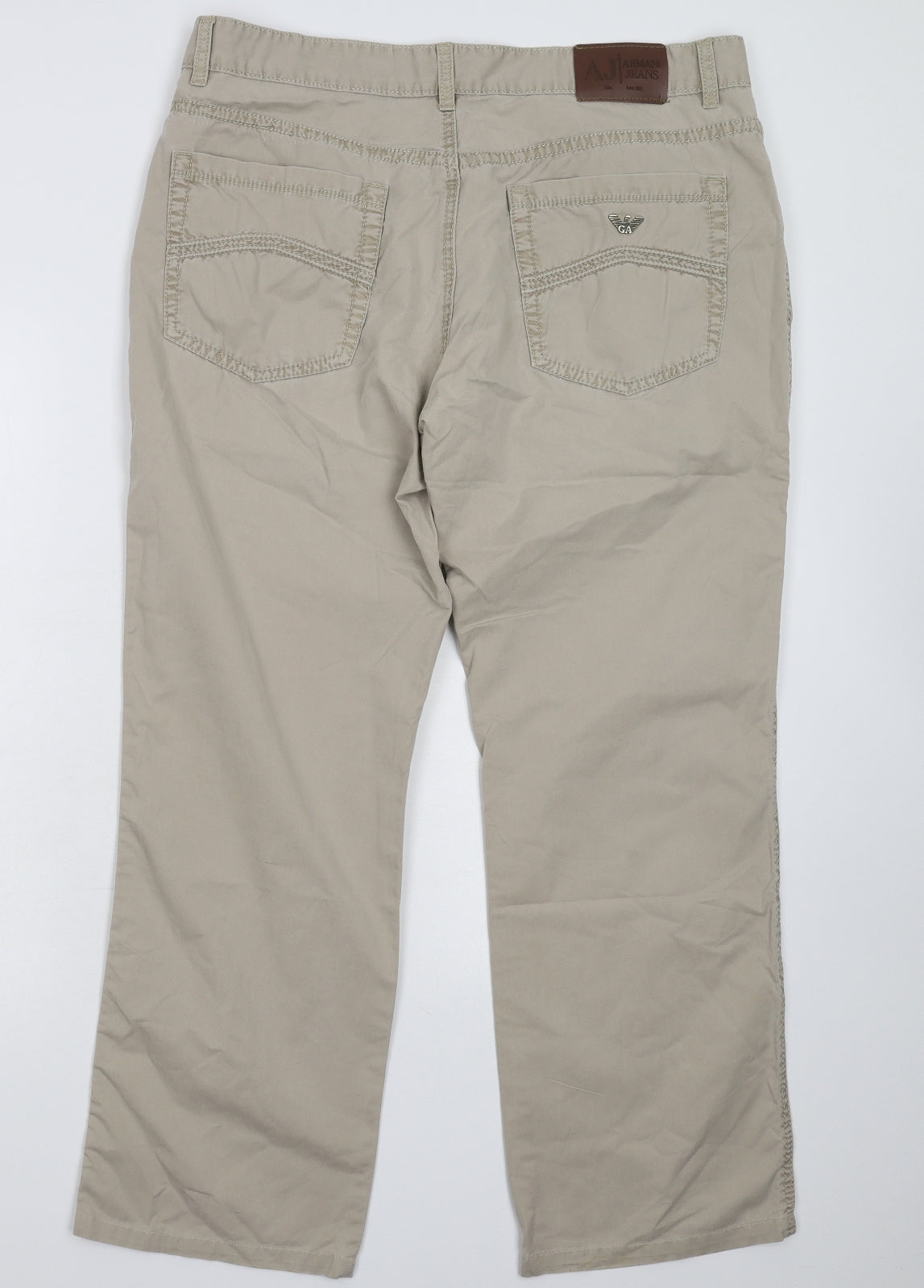 Armani Jeans Mens Grey   Trousers  Size 38 L29 in