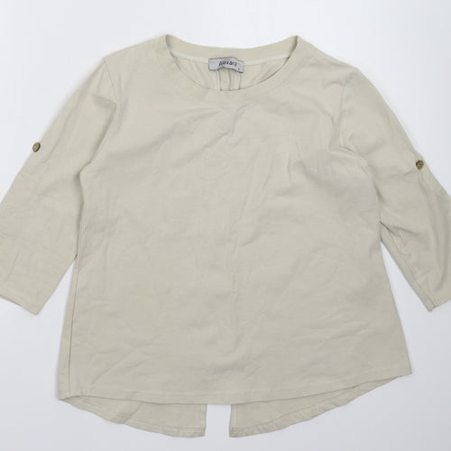 Alexara Womens Grey   Pullover Sweatshirt Size M