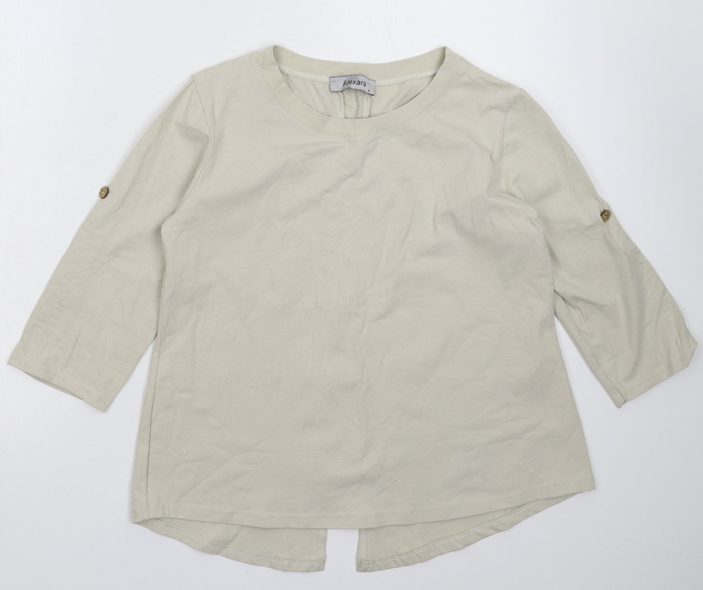 Alexara Womens Grey   Pullover Sweatshirt Size M