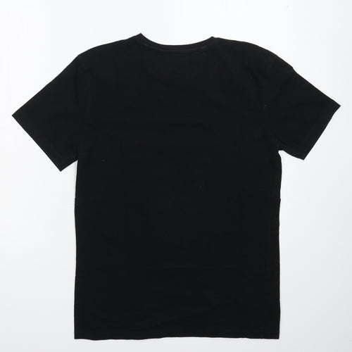 Zara Mens Black    T-Shirt Size M