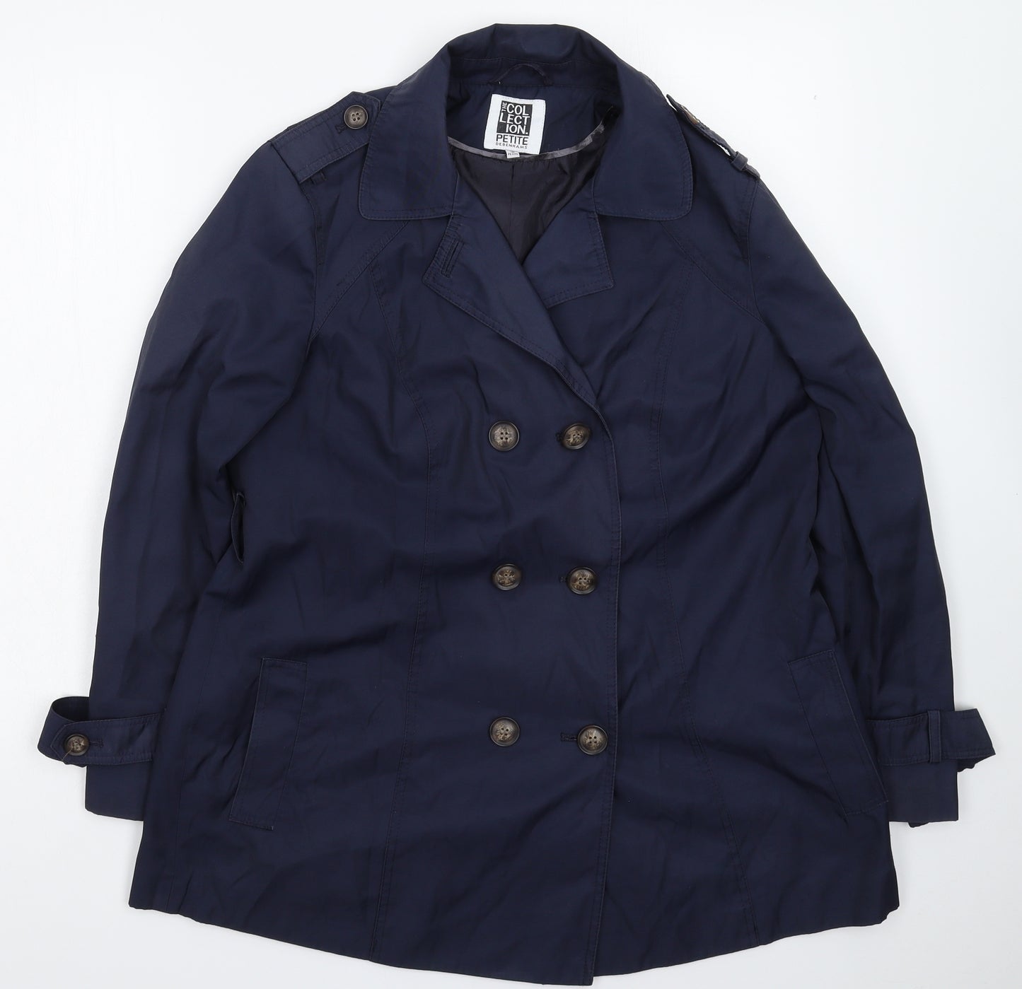 Debenhams Womens Blue   Jacket Coat Size 16