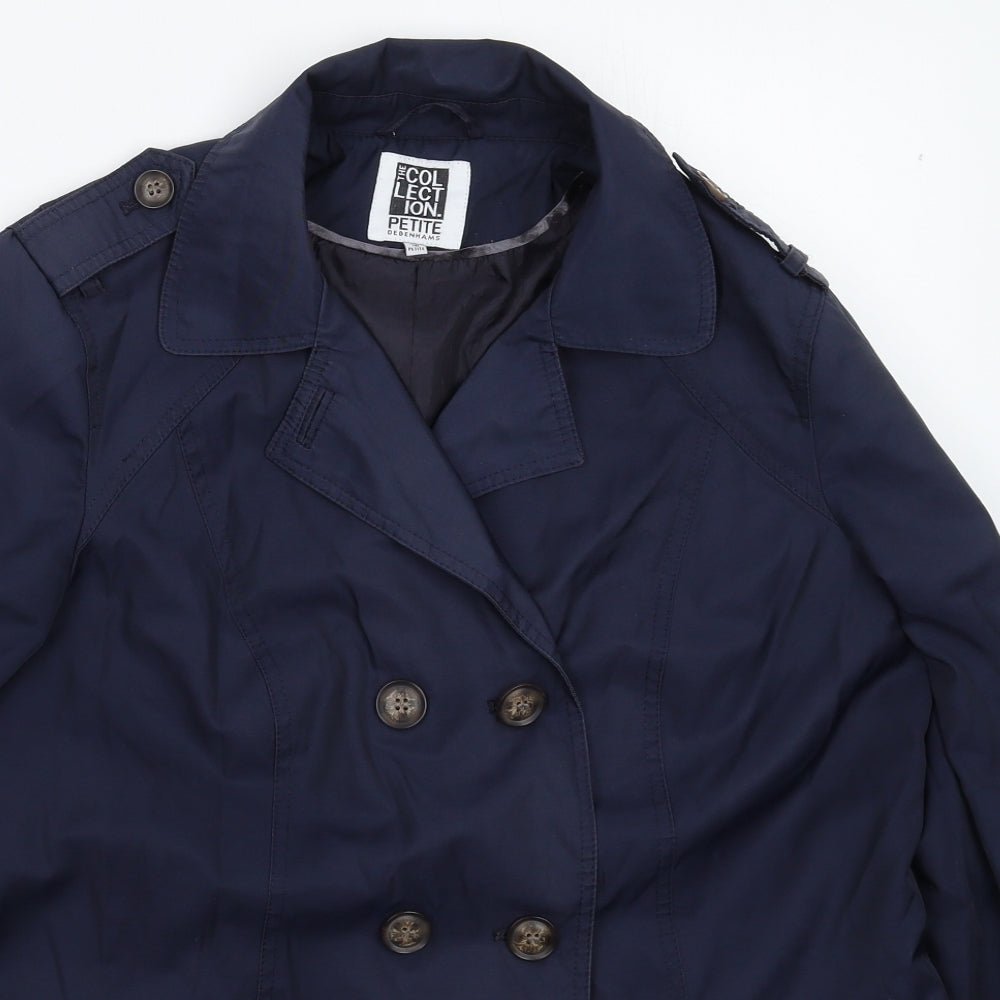 Debenhams Womens Blue   Jacket Coat Size 16