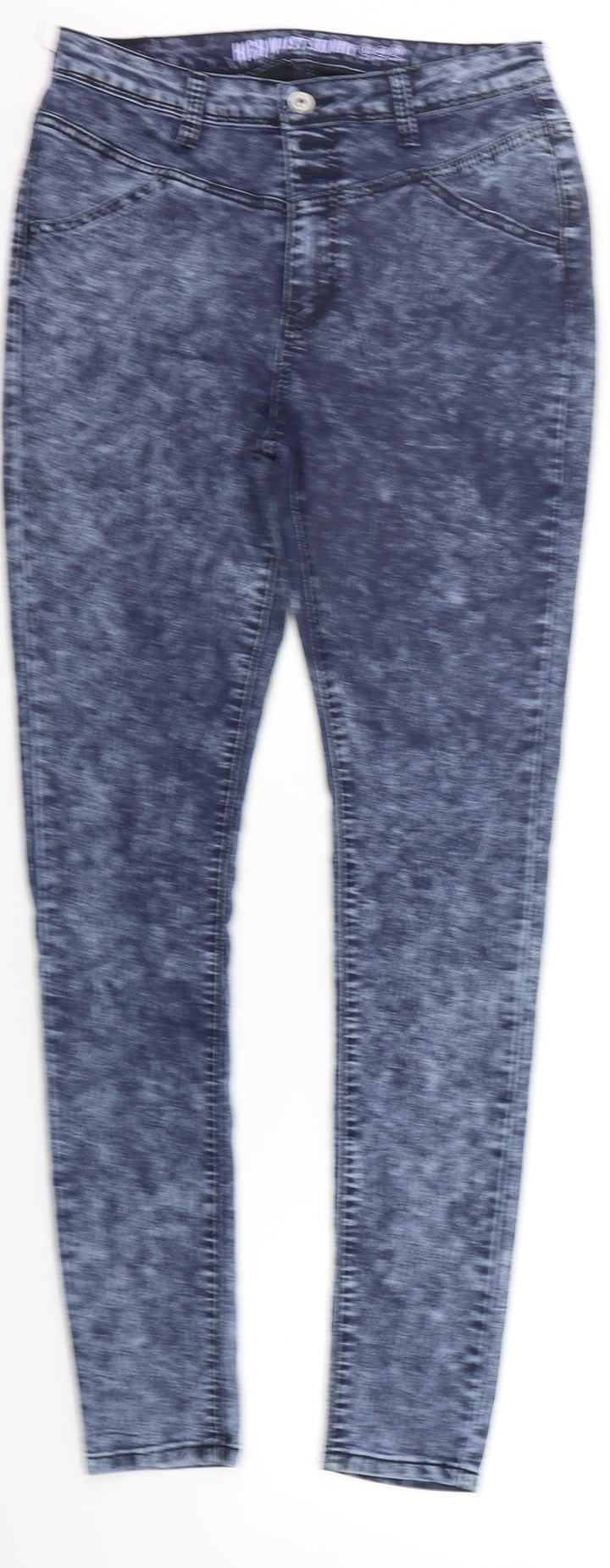 denim Co Womens Blue Straight Jeans Size 12 L29 in