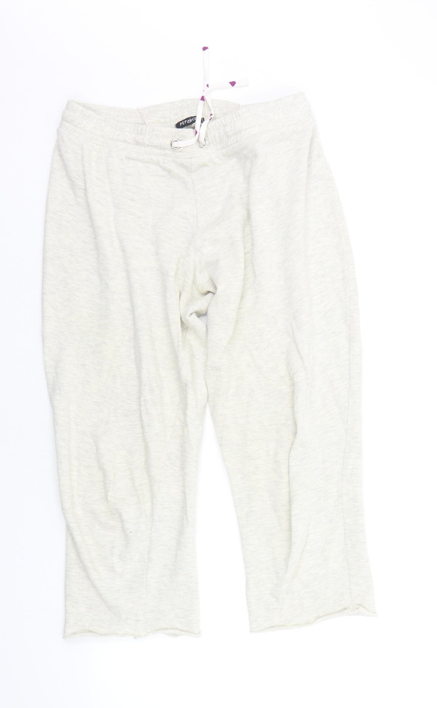 pep&CO Womens Beige   Jogger Trousers Size 14 L20 in