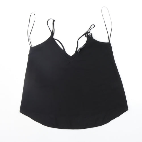 Select Womens Black   Basic Tank Size 10