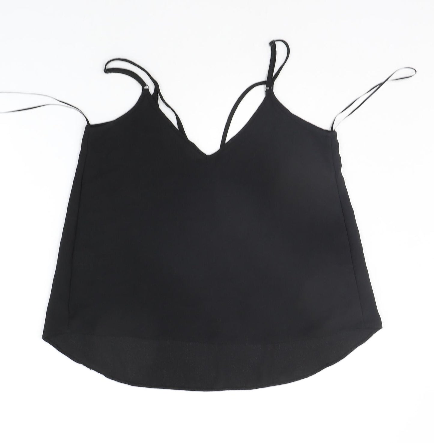 Select Womens Black   Basic Tank Size 10