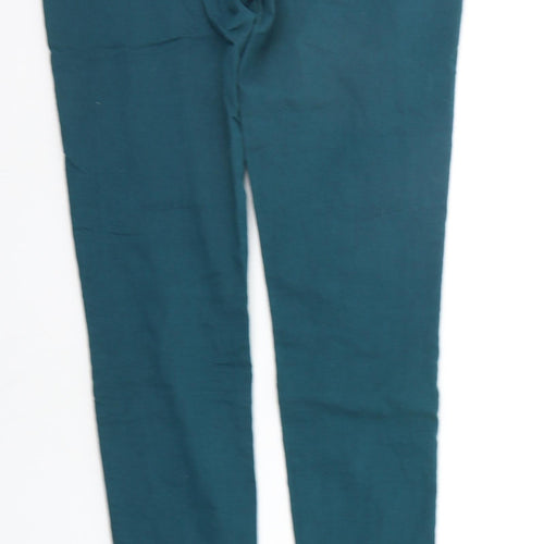 Denim & Co. Womens Green   Jegging Jeans Size 12 L27 in