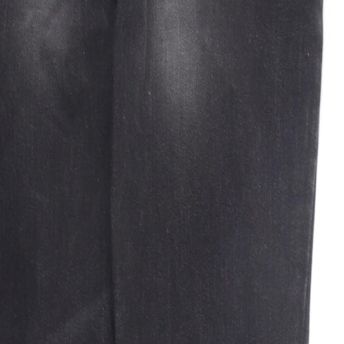denim Co Womens Black   Straight Jeans Size 12 L31 in