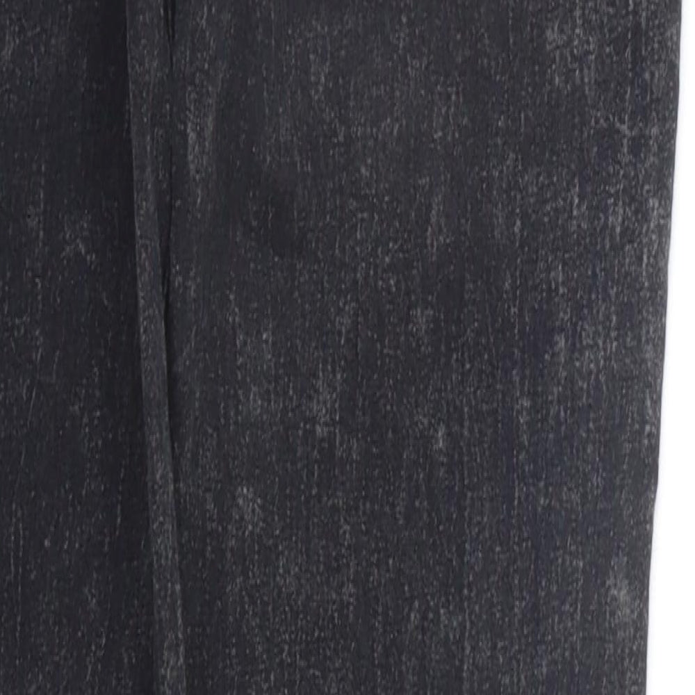 Denim & Co. Womens Grey   Jegging Leggings Size 12 L28 in