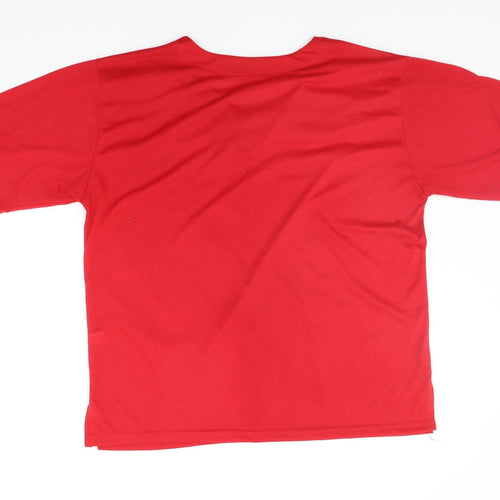 Romantic Womens Red   Basic T-Shirt Size XL
