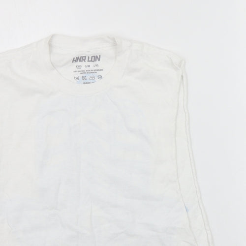 hnr lon Womens White   Basic Tank Size XS