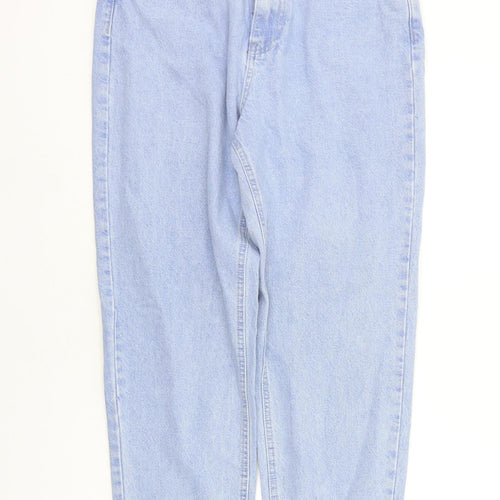 Missguided Womens Blue   Straight Jeans Size 12 L27 in