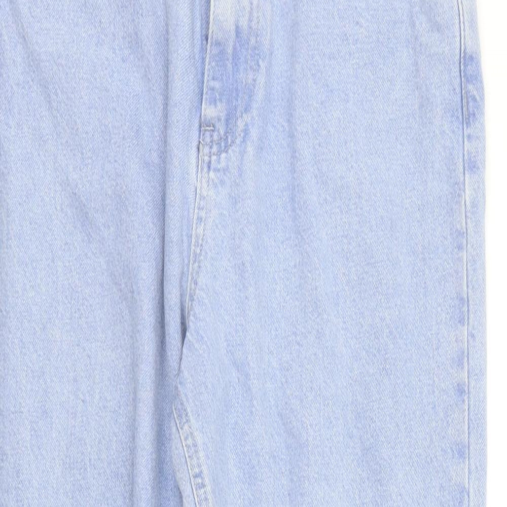Missguided Womens Blue   Straight Jeans Size 12 L27 in