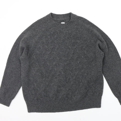 John Lewis Womens Grey   Pullover Jumper Size 10
