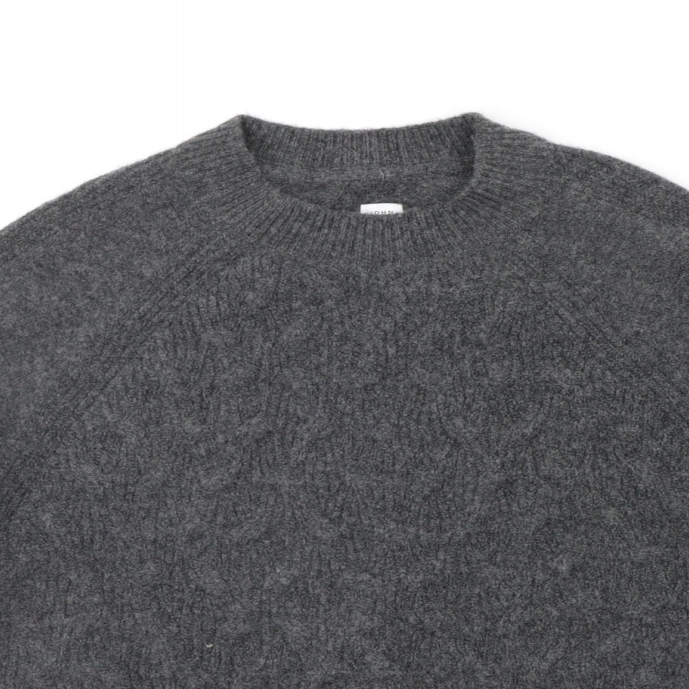 John Lewis Womens Grey   Pullover Jumper Size 10