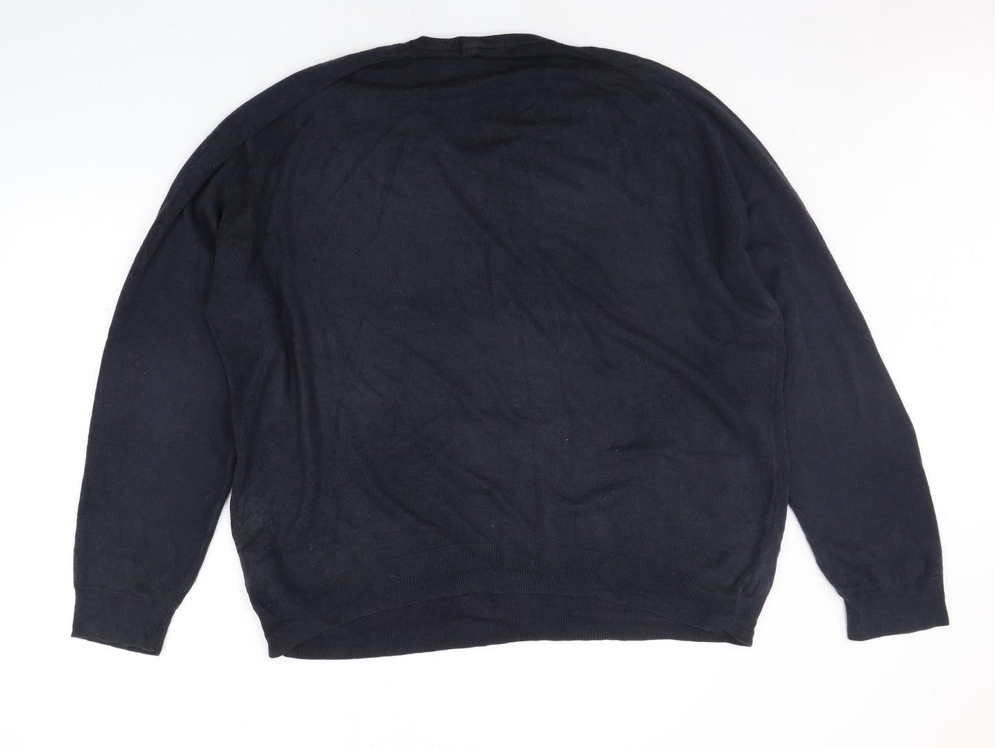 Marks and Spencer Mens Blue   Pullover Jumper Size 2XL