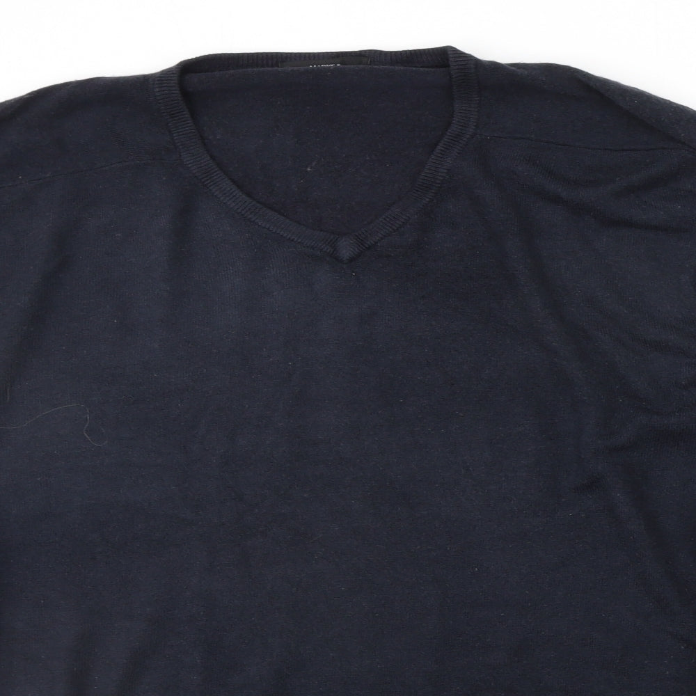 Marks and Spencer Mens Blue   Pullover Jumper Size 2XL