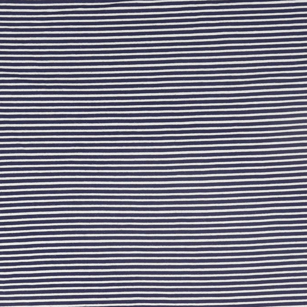 George Womens Blue Striped  Basic T-Shirt Size 12