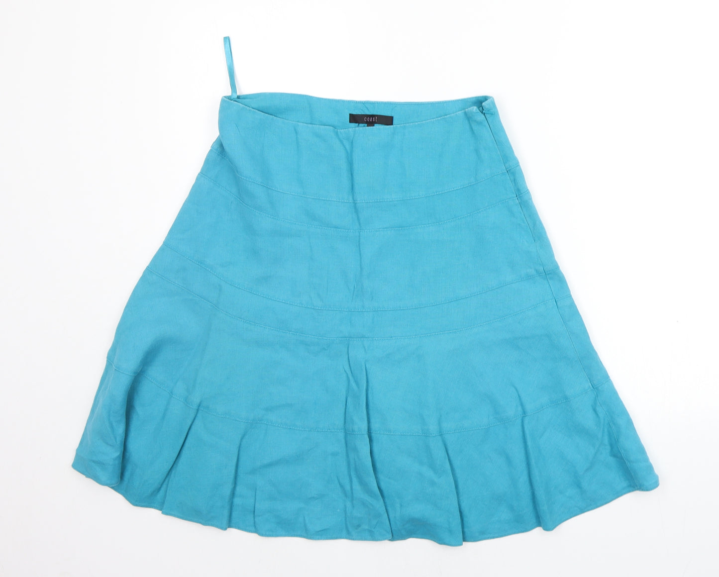 Coast Womens Blue   A-Line Skirt Size 10