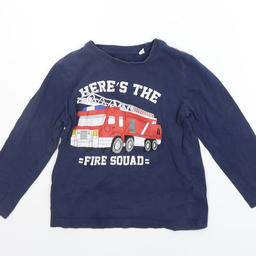 Palomino Girls Blue   Basic T-Shirt Size 7-8 Years