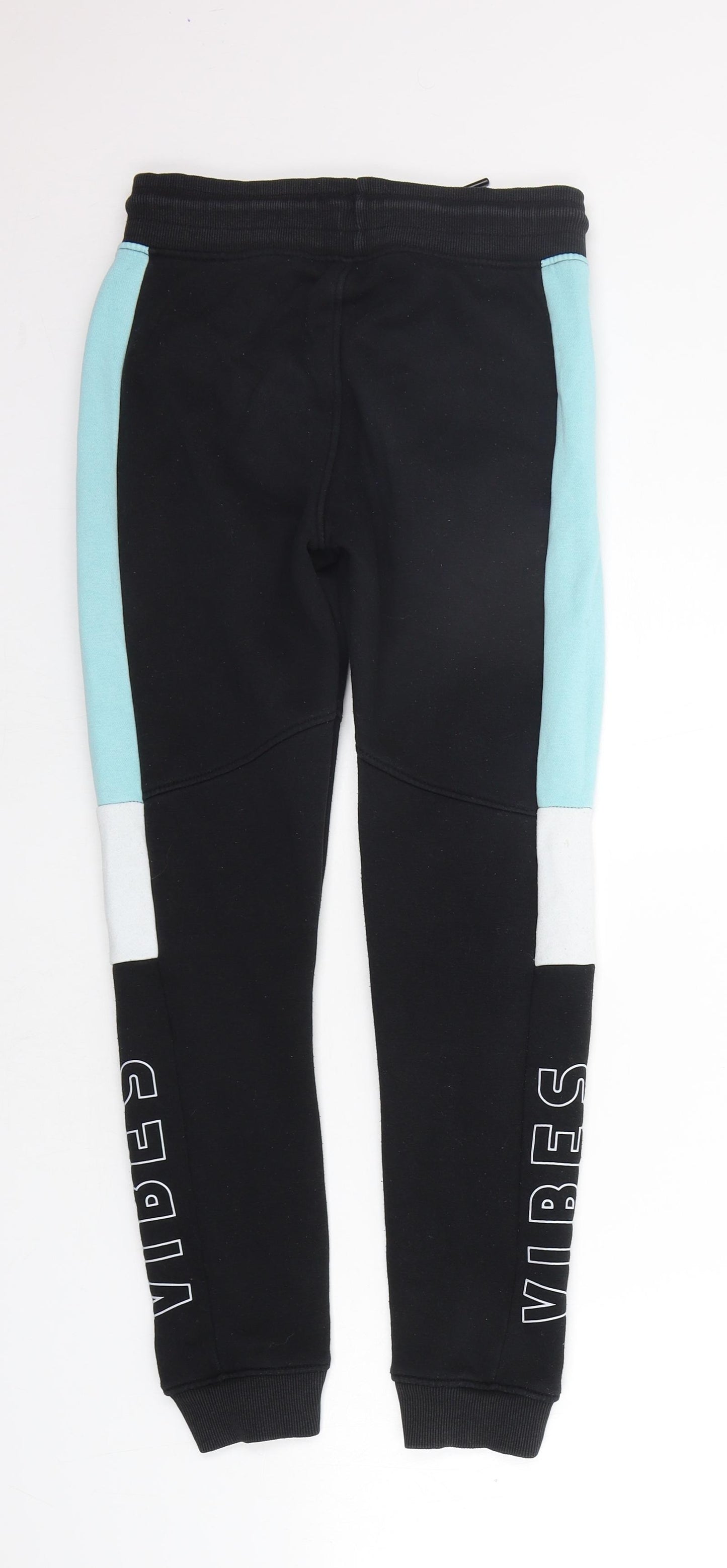 George Boys Black   Jogger Trousers Size 11-12 Years