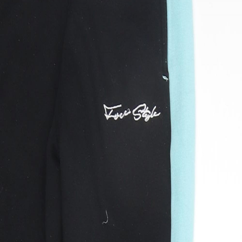 George Boys Black   Jogger Trousers Size 11-12 Years