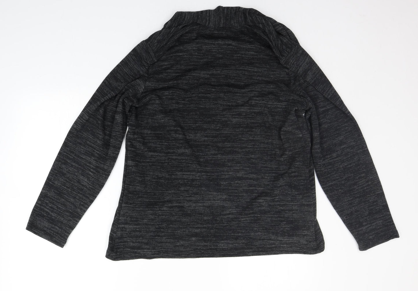 TIGI Womens Grey   Cardigan Jumper Size 14  - jewl detail