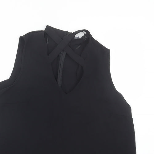 Select Womens Black   Basic Blouse Size 14