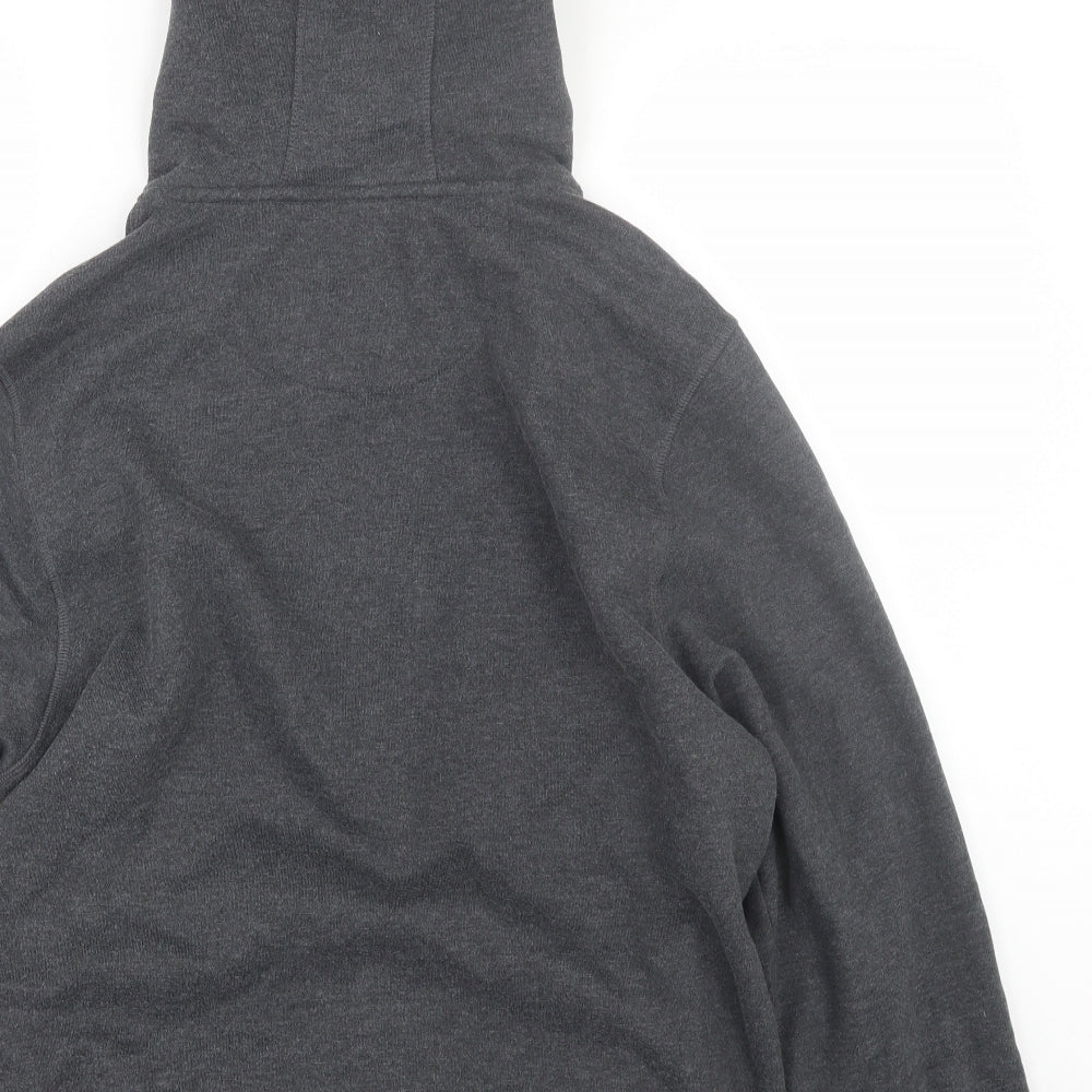 Firetrap Mens Grey   Full Zip Hoodie Size XL