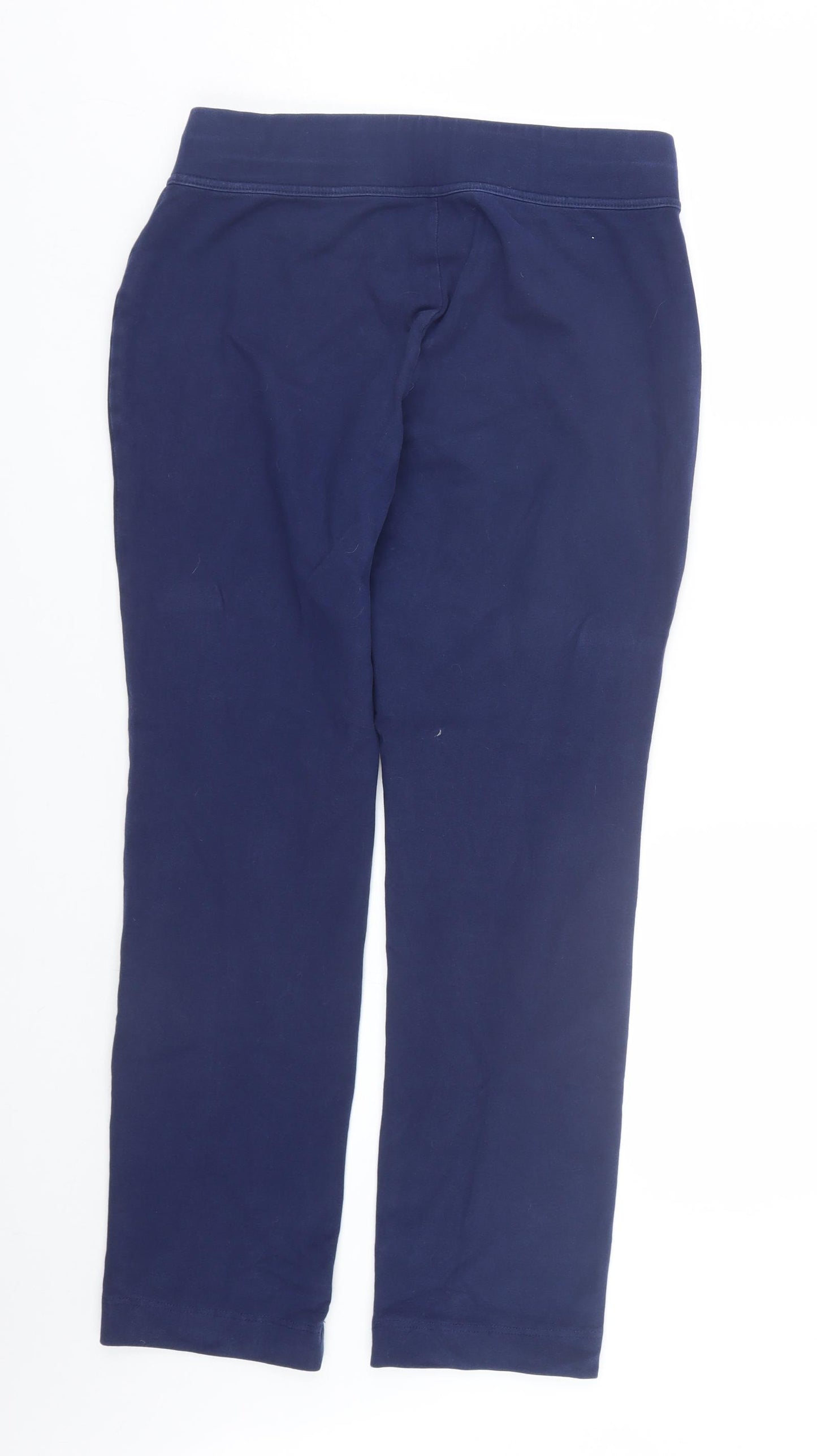 Landsend Womens Blue   Capri Leggings Size M L26 in
