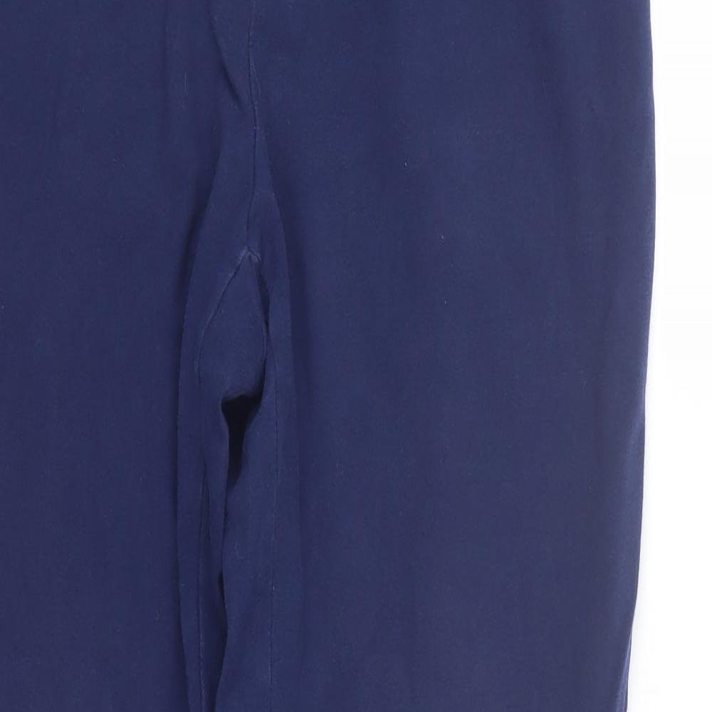 Landsend Womens Blue   Capri Leggings Size M L26 in