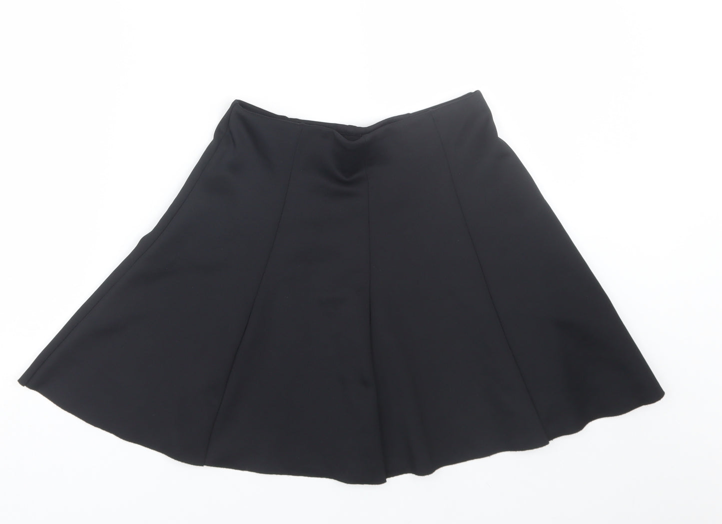 H&M Womens Black   Skater Skirt Size S