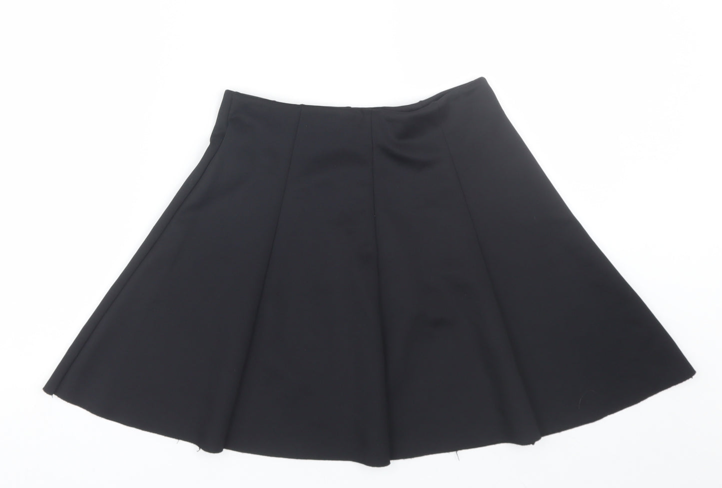 H&M Womens Black   Skater Skirt Size S