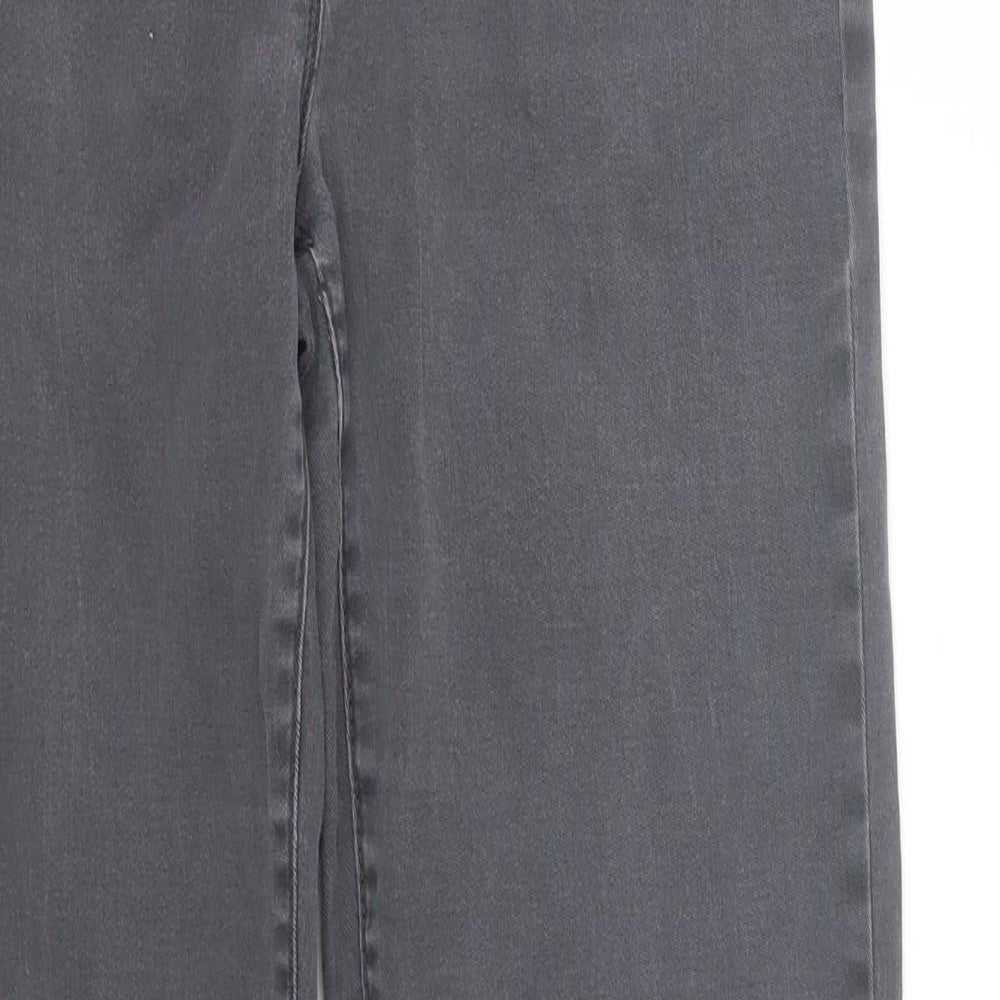 NEXT Womens Grey  Denim Skinny Jeans Size 8 L29 in