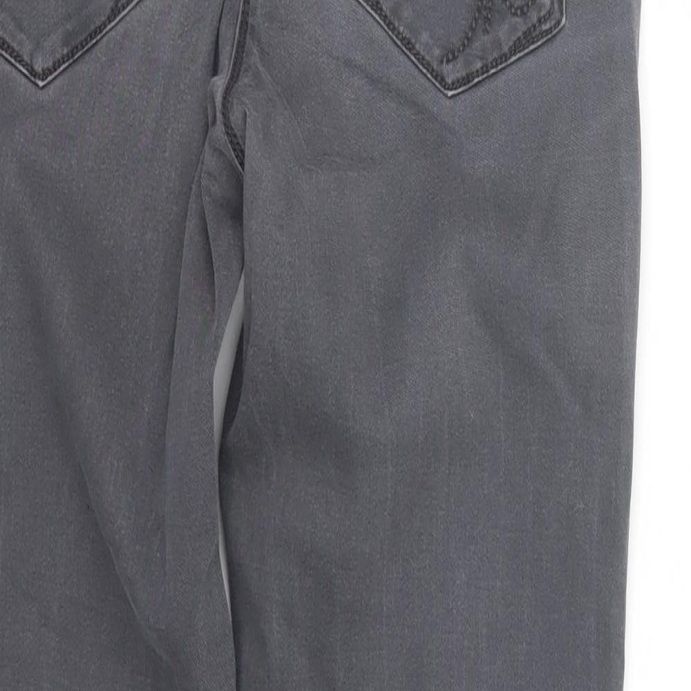 NEXT Womens Grey  Denim Skinny Jeans Size 8 L29 in