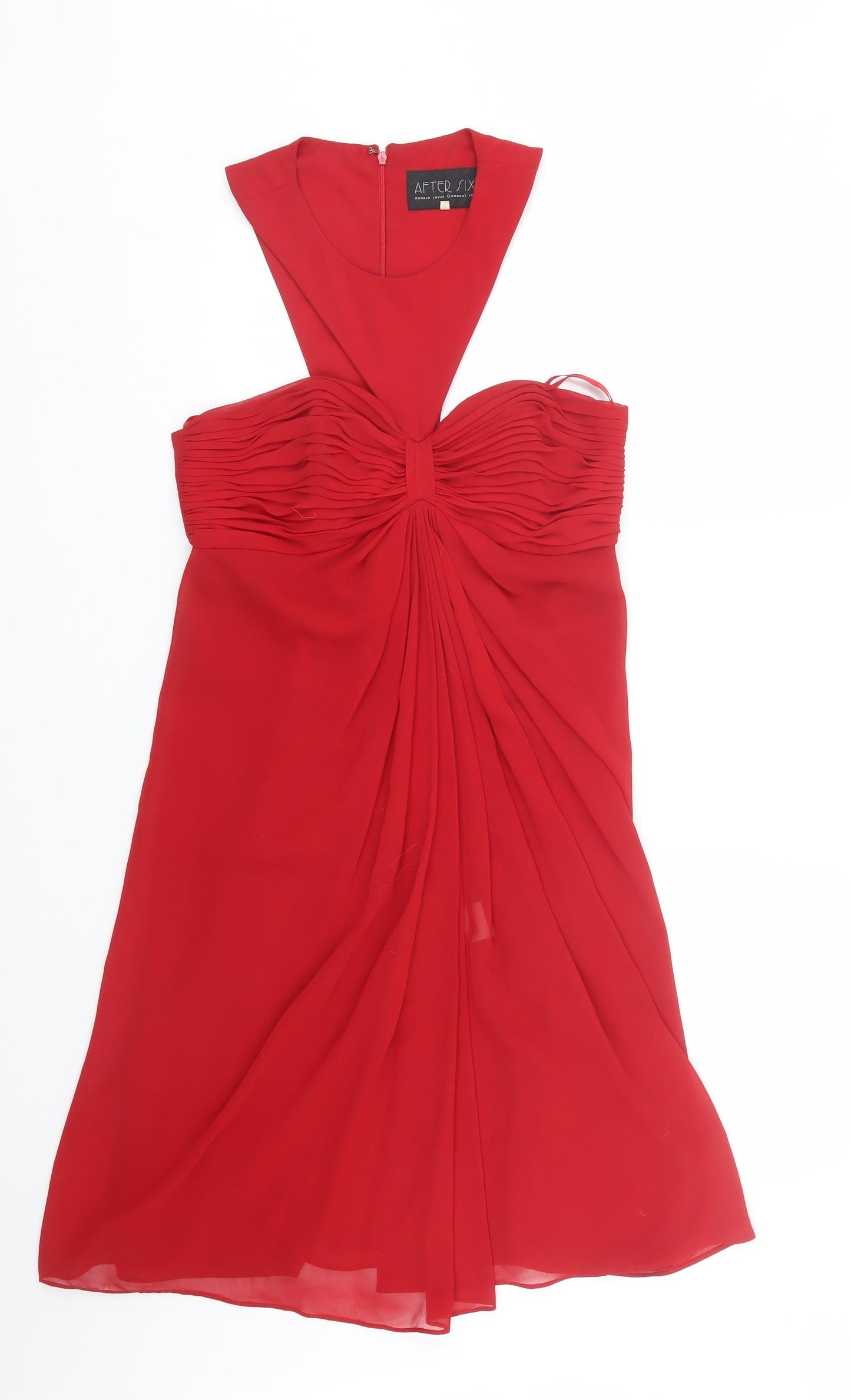 After Six Womens Red   Ball Gown  Size 12