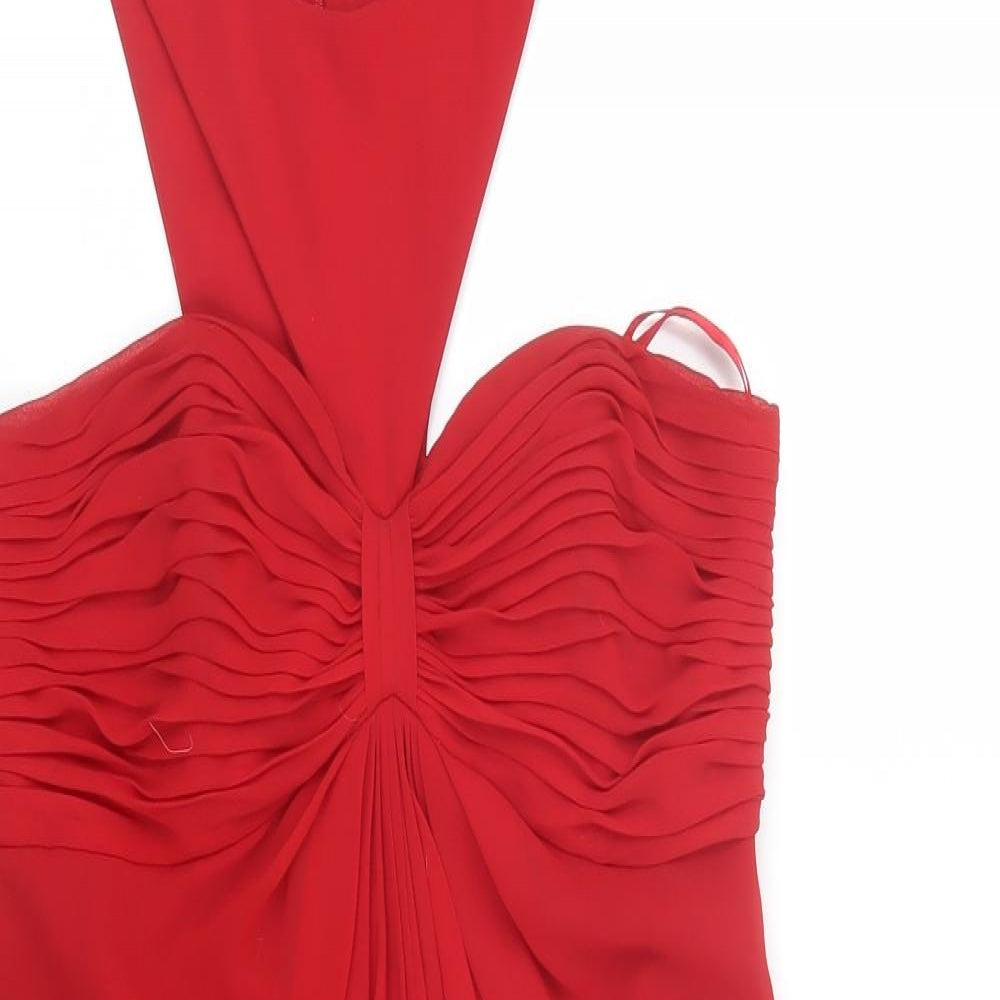 After Six Womens Red   Ball Gown  Size 12