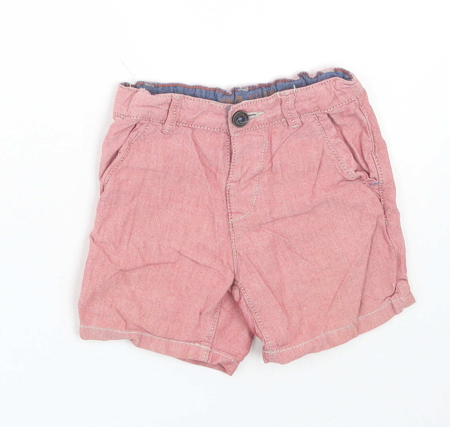Zara Boys Red   Cropped Trousers Size 12-18 Months  - Shorts