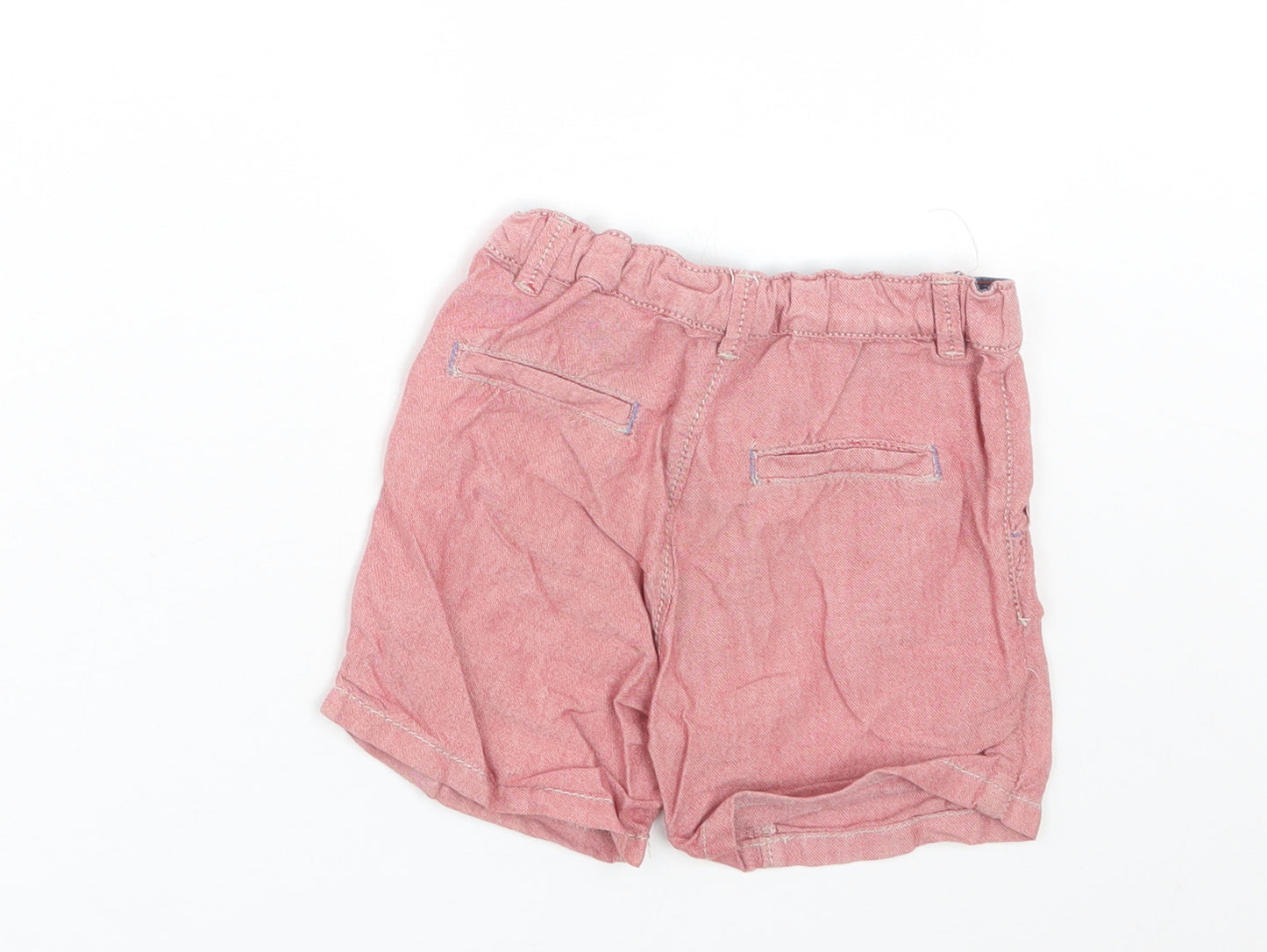 Zara Boys Red   Cropped Trousers Size 12-18 Months  - Shorts