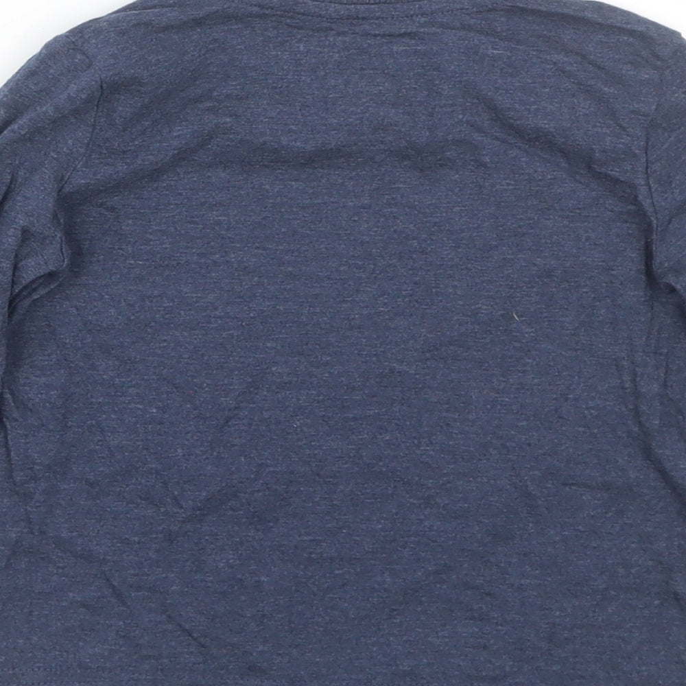 F&F Boys Blue   Basic T-Shirt Size 12-18 Months  - Space
