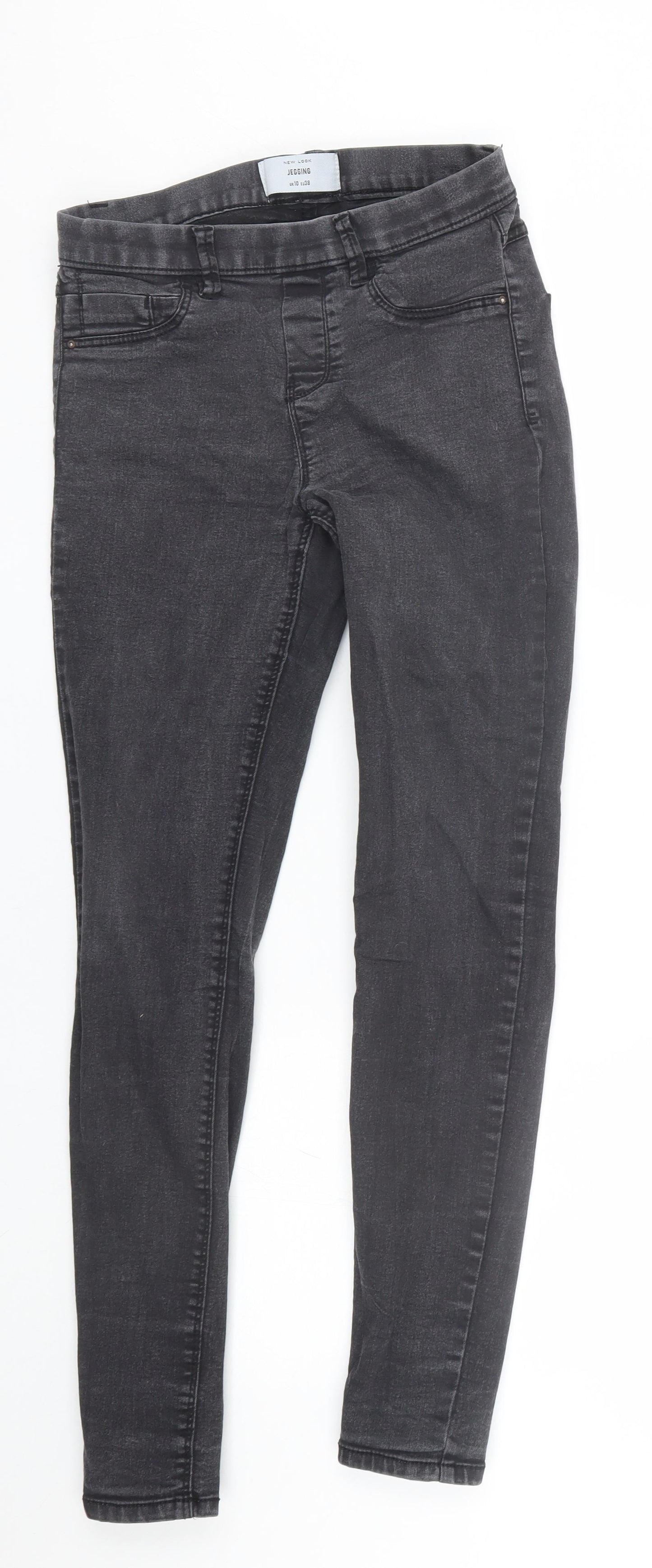 New Look Womens Black   Jegging Jeans Size 10 L27 in