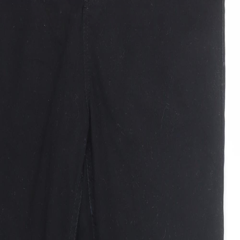 New Look Womens Black  Denim Jegging Jeans Size 14 L27 in