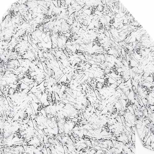 Primark Womens White   Basic Button-Up Size 10