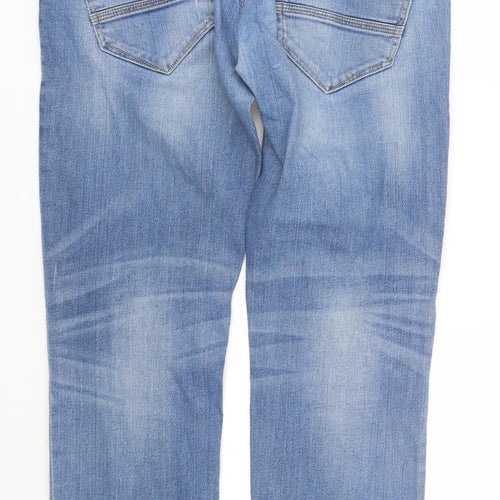 Burton Mens Blue  Denim Skinny Jeans Size 32 L29 in