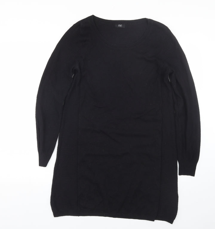 F&F Womens Black Pullover Jumper Size 10