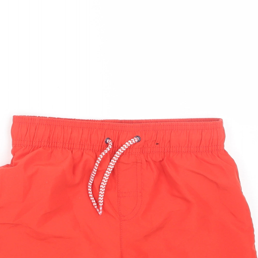 George Boys Red   Sweat Shorts Size 9-10 Years
